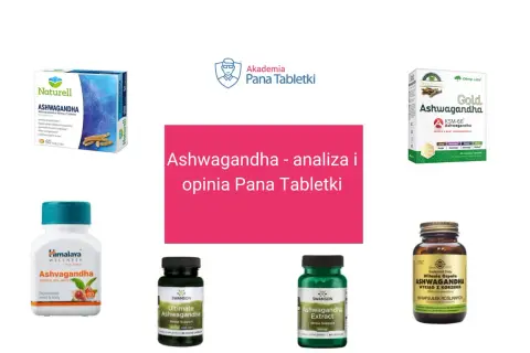 Różne suplementy z ashwagandhą, które pomagają w redukcji stresu i poprawie samopoczucia. Sprawdź, ashwagandha co daje!